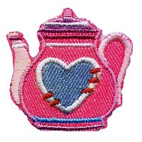 Термоаппликация HKM Чайник с сердечком