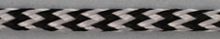 Шнуры PEGA плетеный цвет черно-белый 4.5 мм PEGA 842962916DA005