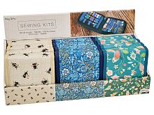 Набор дорожный в футляре премиум класса, 12 шт в картонном прикассовом стенде, 3 дизайна