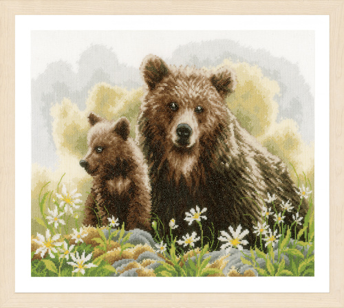 Набор для вышивания Bears in the woods LANARTE PN-0194788 смотреть фото