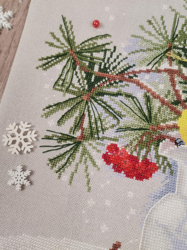 Набор для вышивания  Веселые гости  Марья Искусница 03.010.29 смотреть фото фото 5