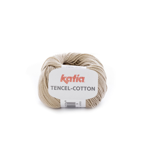 Пряжа Tencel-Cotton 67% лиоцелл 33% хлопок 50 г 120 м KATIA 1080.12 фото