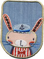 Термоаппликация HKM Кролик-моряк