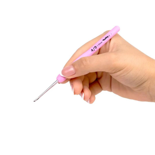 Крючок для вязания с ручкой ETIMO Rose 2.5 мм Tulip TER-05e фото 5