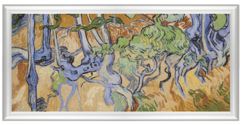 Набор для вышивания Корни деревьев Ван Гог канва Aida 18 ct 85 х 40 см THEA GOUVERNEUR 581A смотреть фото
