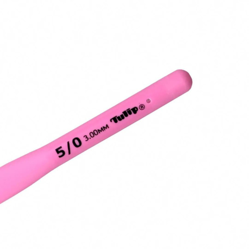 Крючок для вязания с ручкой ETIMO Rose 3 мм Tulip TER-06e фото 4