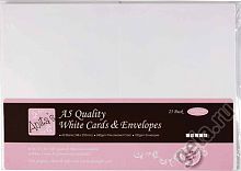 Набор заготовок для открыток с конвертами формат А5 25 шт ANT1514020