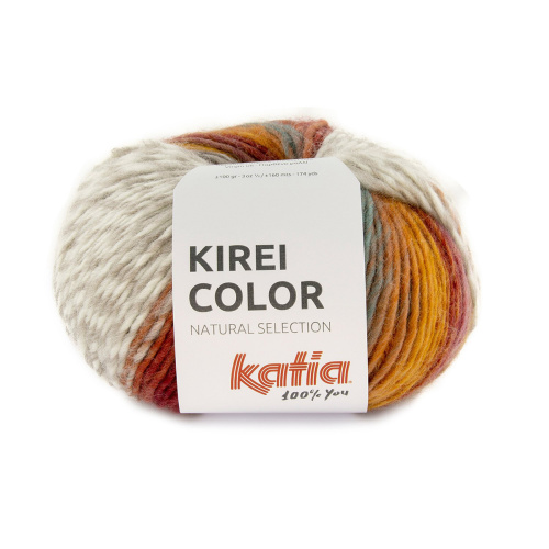 Пряжа Kirei Color 100% шерсть 100 г 160 м KATIA 1262.300 фото