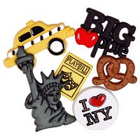Набор декоративных элементов Favorite Findings Нью-Йорк