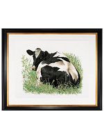 Набор для вышивания Корова лён 32 ct THEA GOUVERNEUR 452