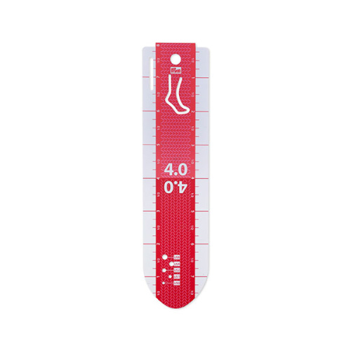 Линейка для разметки и измерения Носок длина 20 см пластик Prym 610738