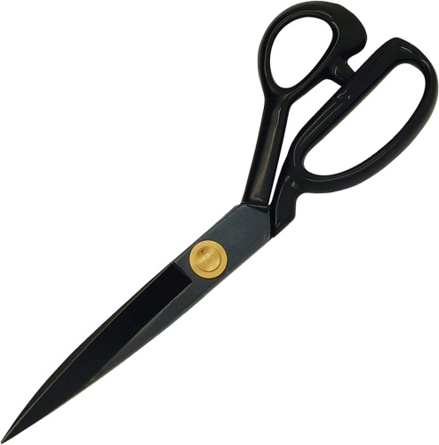 Ножницы портновские Premium Line Carbon длина 25 см углеродистая сталь черный Kleiber 923-11 фото 5