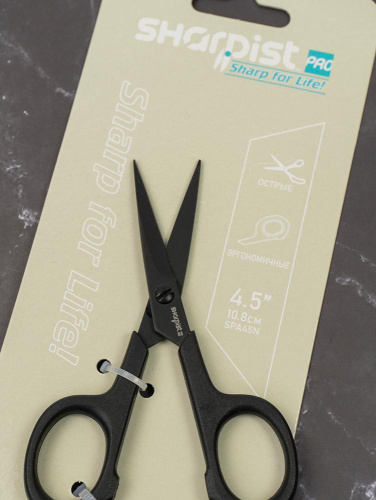 Ножницы профессиональные для аппликаций 11 см Sharpist SPA45N фото в магазине товаров для шитья и рукоделия ArtPins.ru фото 3 Фото ножницы профессиональные для аппликаций 11 см sharpist spa45n на сайте ArtPins.ru фото 3