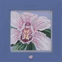 Набор для вышивания бисером Белая орхидея MH142014 Mill Hill