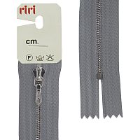 Молния металл Ni слайдер Tropf 4 мм неразъёмная карманная 18 см цвет 2118 светло-серый