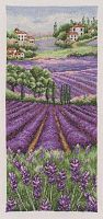 Набор для вышивания Anchor Provence Lavender Scape 32*14 см MEZ Венгрия PCE0807