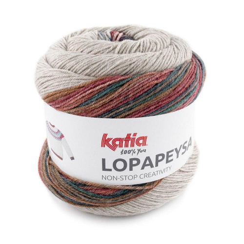 Пряжа Lopapeysa 70% шерсть 30% акрил 400 г 960 м KATIA 1269.102 фото