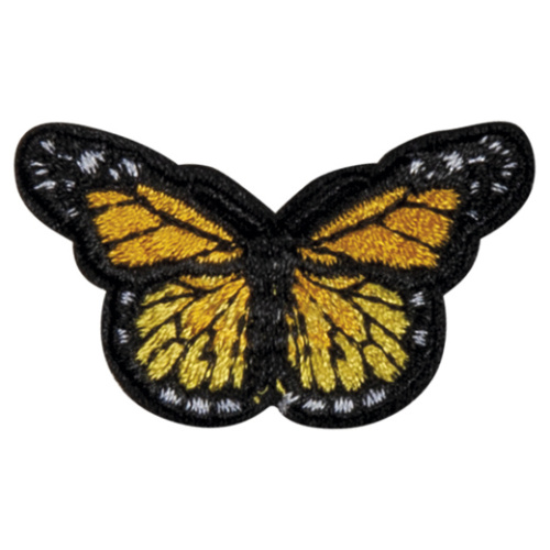 Фото термоаппликация маленькая желтая бабочка hkm 39247 на сайте ArtPins.ru