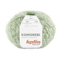 Пряжа Komorebi 50% шерсть 25% хлопок 15% полиамид 10% мохер 50 г 100 м KATIA 1306.76