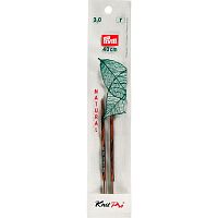 Спицы съемные NATURAL 3 мм для длины лески 40 см Prym 223350