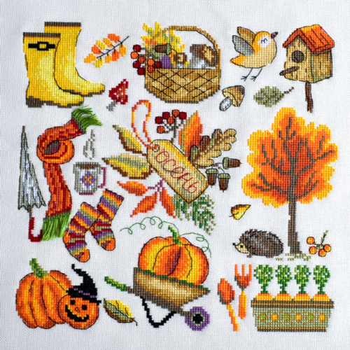 Набор для вышивания Осень Марья Искусница 11.002.24 смотреть фото