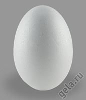 Форма из пенопласта для хобби Яйцо длина 100 мм