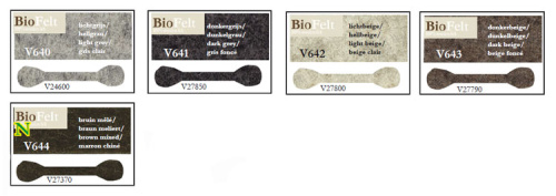 Войлок BioFelt 20*30*0.01 см De Witte Engel BioFelt 20*30 V643 темно-бежевый 