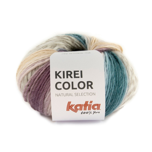 Пряжа Kirei Color 100% шерсть 100 г 160 м KATIA 1262.302 фото