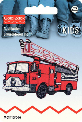 Термоаппликация Пожарная машина 55*70 мм 925228