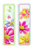 Набор для вышивания закладки Красочные цветы VERVACO PN-0157569