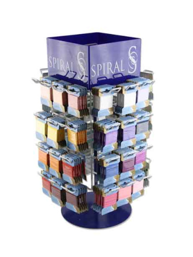 Стенд - вертушка ленты для вышивки SAFISA с наполнением 43 цвета купить