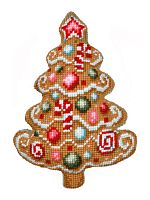 Набор для вышивания подушки "Новогодняя елочка"