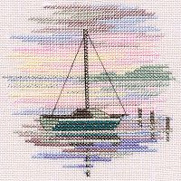Набор для вышивания Sailing Boat Derwentwater Designs MIN11A