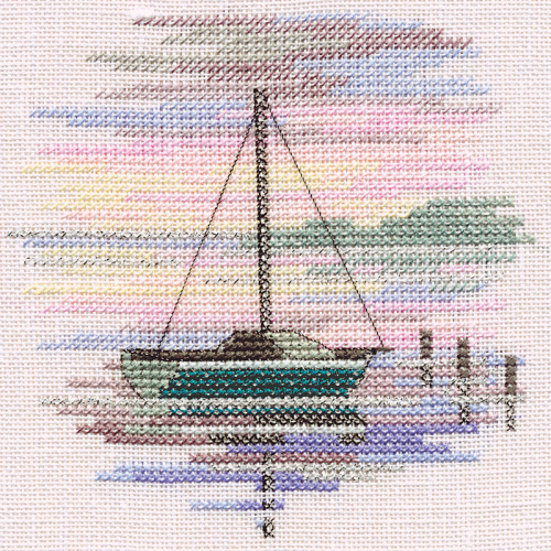 Набор для вышивания Sailing Boat Derwentwater Designs MIN11A смотреть фото