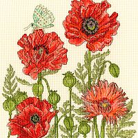 Набор для вышивания "Poppy Garden"