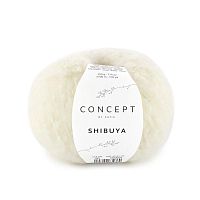 Пряжа Shibuya, 50% шерсть, 25% хлопок, 15% полиамид, 10% Мохер, 50 г, 100 м