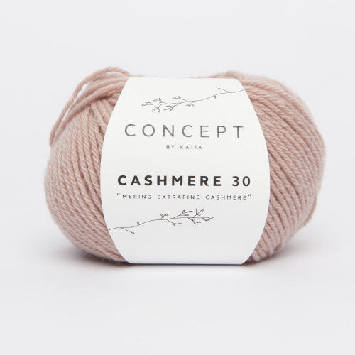 Пряжа Cashmere 30 70% шерсть 30% кашемир 25 г 94 м KATIA 979.205 фото