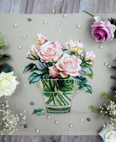 Набор для вышивания Аромат роз  Марья Искусница 04.005.20 смотреть фото фото 3