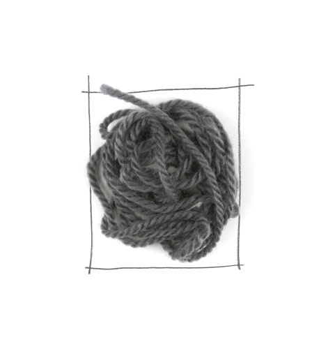 Пряжа british blue wool 100% шерсть 25 г 55 м - 71000.102 фото