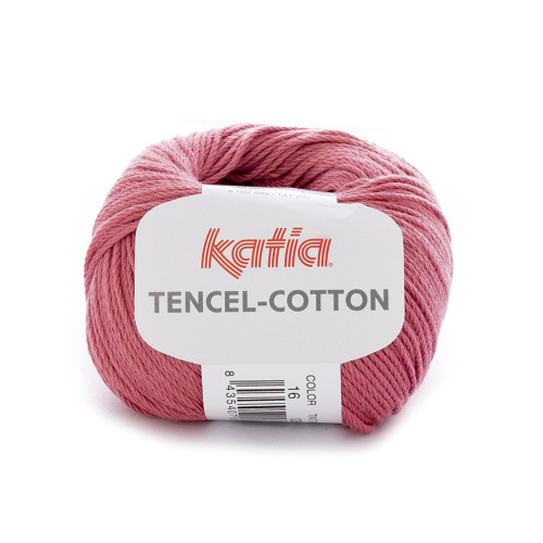 Пряжа Tencel-Cotton 67% лиоцелл 33% хлопок 50 г 120 м KATIA 1080.16 фото