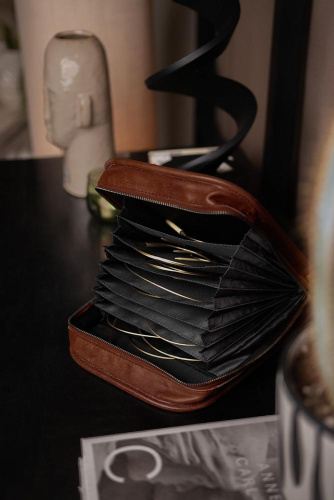 Фото органайзер для спиц voss rich brown muud qb-4201r2/rich brown фото 3