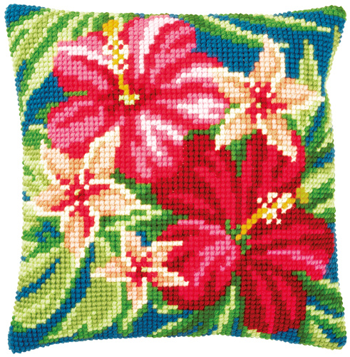 Набор для вышивания подушки Ботанические цветы  VERVACO PN-0179963 смотреть фото