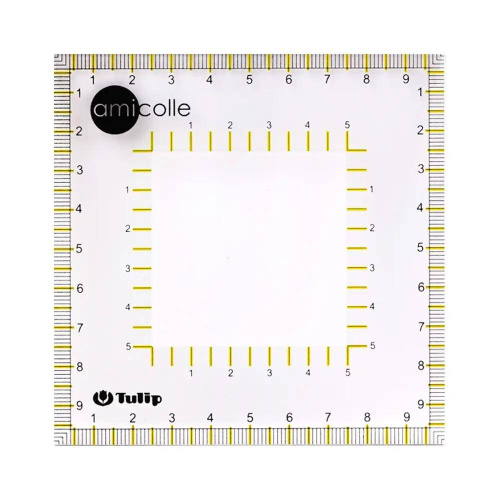 Линейка для подсчета плотности вязания amicolle Tulip AC-052e фото 2