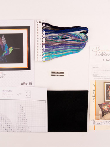 Набор для вышивания Колибри 16 ct THEA GOUVERNEUR 616.05 смотреть фото фото 4