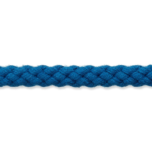 Шнур ширина 7 мм 100% хлопок темно-синий 25 м в упаковке Union Knopf by Prym U0001382001068205