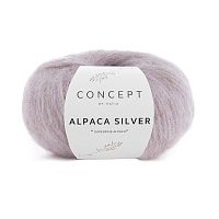 Пряжа Alpaca Silver 73% альпака 20% полиамид 7% полиэстер 25 г 120 м KATIA 1053.252