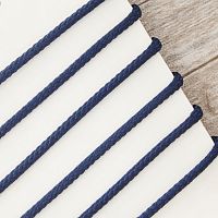 Шнур плетеный SPIRAL ( SAFISA), 4 мм, 25 м, цвет синий темный
