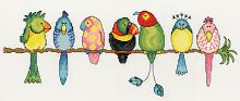 Набор для вышивания Exotic Birds (Экзотические птицы)