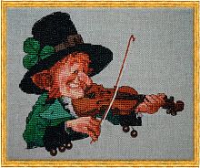 Набор для вышивания The Green Violin (Зелёный скрипач) NIMUE