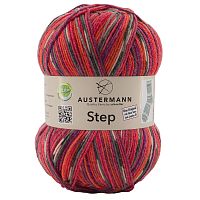 Пряжа Step 75% шерсть 25% полиамид 420 м 100 г Austermann 97689-0256